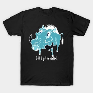 Oh! I got inverted! The warthog that got inverted by mistake. Just for fun. T-Shirt